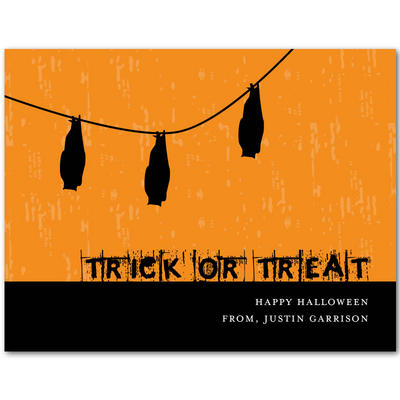 Sample Trick or Treat Card